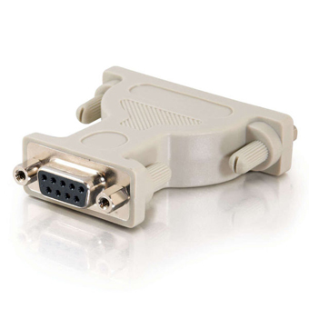 CABLES TO GO, DB9 FEMALE TO DB25 FEMALE SERIAL RS232 ADAPTER